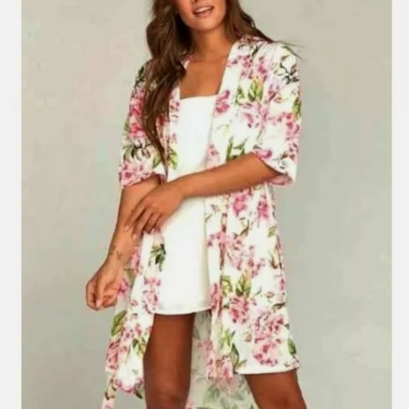 ๐ Show Me Your MUMU Robe Garden of Blooms OS - Picture 2 of 8